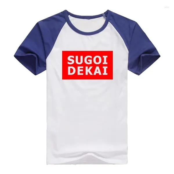 T-shirt anime t-shirts masculins Uzaki hana cosplay costume uzaki-chan Unisexe coton chemise t-shirt