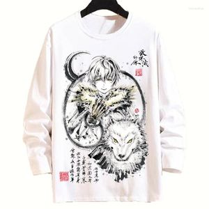 Camisetas de hombre Anime To Your Eternity Fumetsu No Anata E primavera otoño camiseta de manga larga hombres mujeres ropa cuello redondo camisetas