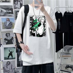 Heren t-shirts anime Tokyo Revengers t-shirt mannen Harajuku cool Ken ryuuguuji manjirou sano manga tops extra grote zomer korte mouw t-shirtme