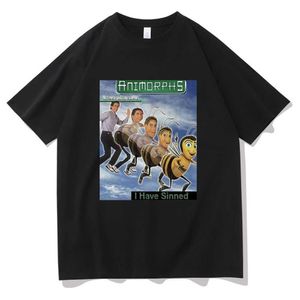 T-shirts pour hommes Animorphs Meme Essential T-shirt Même Dieu ne peut pas nous sauver T-shirt J'ai péché Tops Tees Funny Men Women Casual Harajuku Tshirt T230103