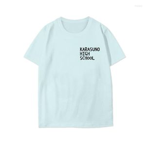 Hommes T-shirts Aoba Johsai Vbc Chemise Femmes Hommes Haikyuu Lycée Coton T-shirt Volleyball Club Cosplay Manga Enfants T-shirt Tops T-shirts