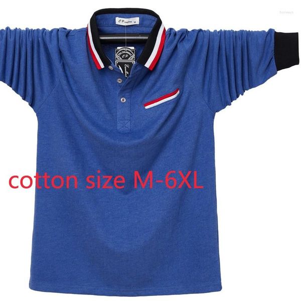 Hommes t-shirts arrivée coton mode grand automne hiver décontracté tricoté à manches longues chemise grande taille M L XL 2XL 3XL 4XL 5XL 6XL