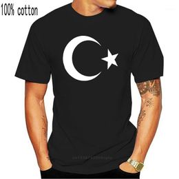 Heren t shirts aankomst mannen mode Turkei Herren t-shirt Turkije Turkiye vlaggene istanbul vlag Mond Stern rot erdogan grappige tees