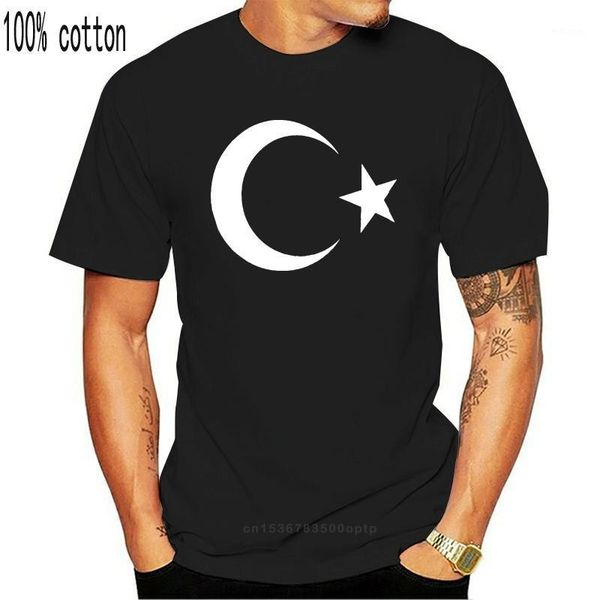 Camisetas para hombre, camiseta a la moda para hombre, camiseta Turkei Herren, bandera de Turquía Turkiye, bandera de Estambul, camisetas divertidas Mond Stern Rot Erdogan