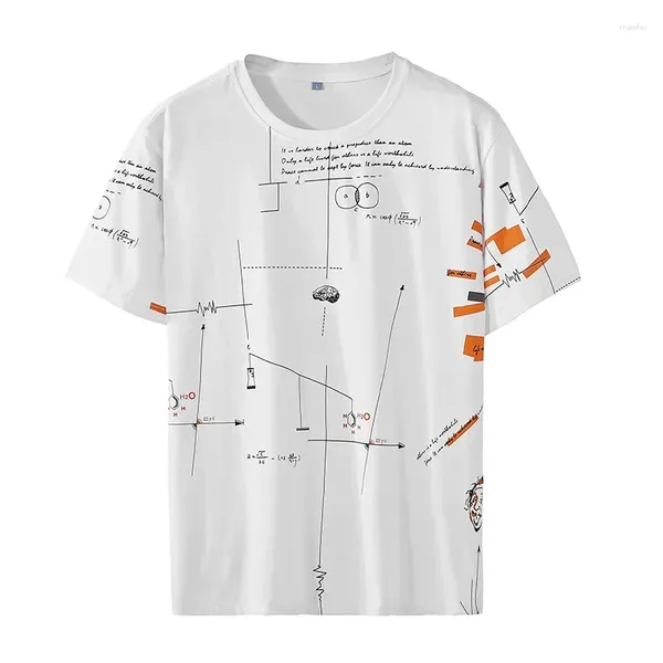 T-shirts pour hommes Arrivée Hommes T-Shirt D'été Surdimensionné Hip Hop Lâche T-shirts Décontracté Imprimé Manches Courtes T-Shirt Grande Taille 8XL