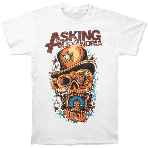 T-shirts Homme Asking Alexandria Stop The Time T-Shirt Blanc