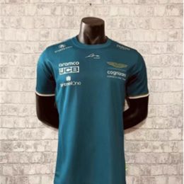 Heren T-shirts Aston Martin Racing Car team t-shirts Spaanse coureur Fernando Alonso 14 en STROLL 18 oversized t-shirts tops 230619