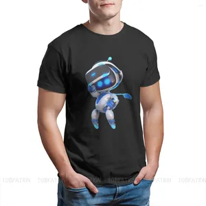 T-shirts pour hommes Astrobot Mode T-shirts Astro's Playroom Bot CPU Plaza Game Style masculin Pur Coton Tops Chemise Col Rond Grande Taille