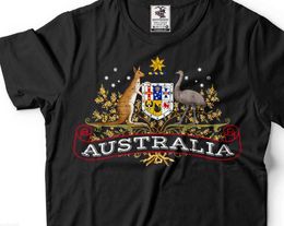 T-shirts pour hommes Australie T-shirt Fier australien Ozzie T-shirt Hommes Style unisexe Football Football Rugby Fan T-shirt