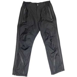 T-shirts pour hommes Autonome / Far Arch nylon fermeture à glissière latérale couleur unie épissage pantalon de performance tridimensionnel wook le même style