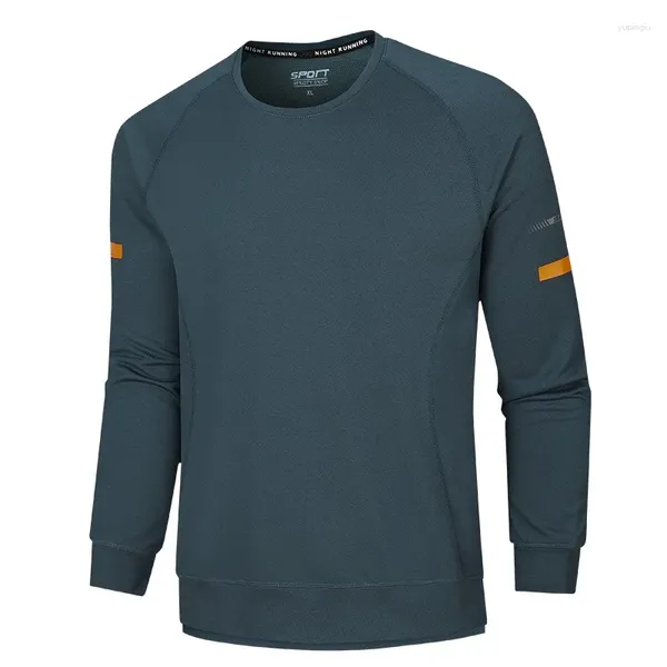 T-shirts masculins Automn Spring Sport Training Running Tshirt Top Tees Vêtements de mode surdimension