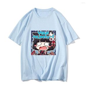 T-shirts pour hommes Azur Lane Essex 2023 Grand T-shirt Vintage Print Cartoon Street Culture Black Tops Casual Fashion Cotton Clothes Summer