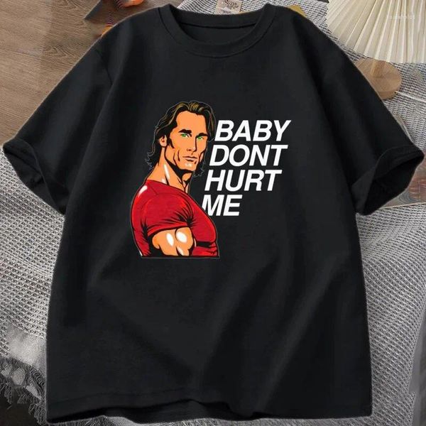 T-shirts pour hommes Baby Don't Hurt Me Imprimer T-shirts en coton Streetwear Hommes Femmes Mode Chemise à manches courtes O-Cou Enfants Tees Tops Vêtements