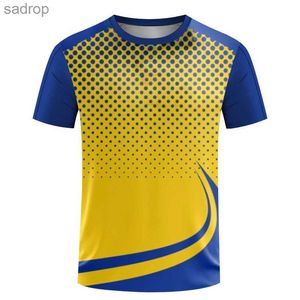 Camisetas para hombres Bádminton corriendo deportes al aire libre Indoor Daily Mens and Womens Summer suelto de secado rápido Camiseta simple Fashion Top Newxw