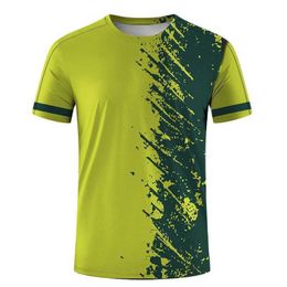 Camisetas para hombres Serie de tenis de bádminton 3D Harajuku Imprimir Nuevos deportes populares para hombres y mujeres Cómodo suelto Manga corta Camiseta con cuello redondo Z0424