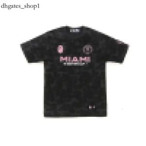 Mannen T-shirts Bape X MIAMI EEN Badende Ape Zeldzame Gorilla Hoofd T-shirt Print TEE Korte Mouw Haikyuu Anime Spelen 646