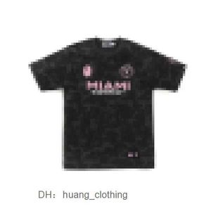 Heren T-shirts Bape X MIAMI A bathing Ape Rare Gorilla Head T-shirt print TEE korte mouw XJQY