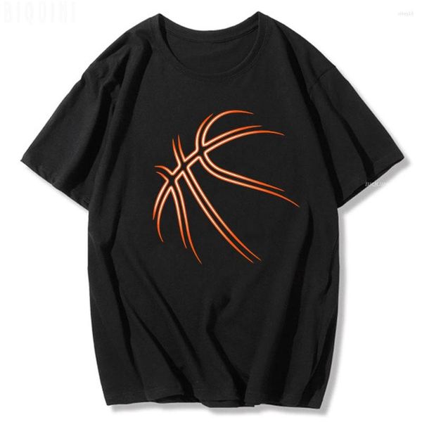 T-shirts pour hommes Chemise de basket-ball Basketteur Enthousiaste Streetwear Hommes Printemps et été Vendre un t-shirt surdimensionné Personnaliser Sportswear