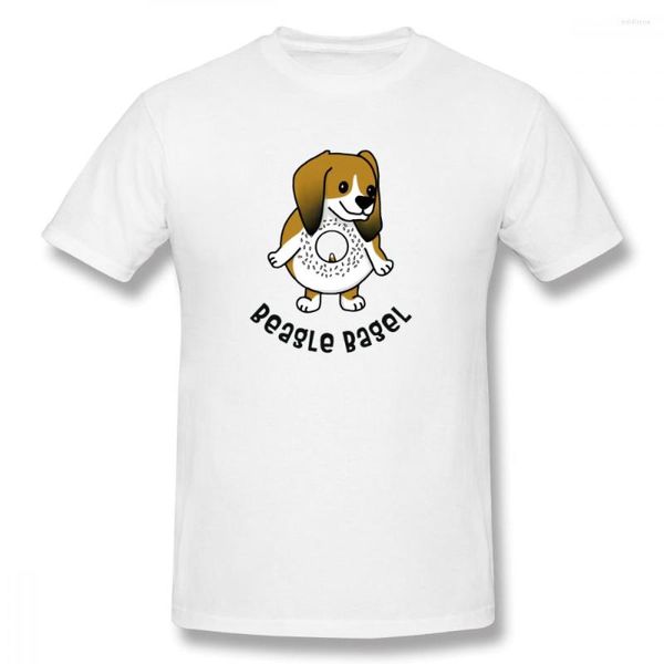 T-shirts pour hommes Beagle Bagel Novelty Basic T-shirt à manches courtes Dog Mom Shirt USA Taille