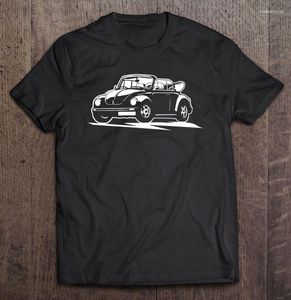 Mannen T Shirts Kever Type 1 Cabrio Auto Oldtimer Herbie Shirt Kawaii Grafische Manga Mannen Kleding Vintage T-shirt