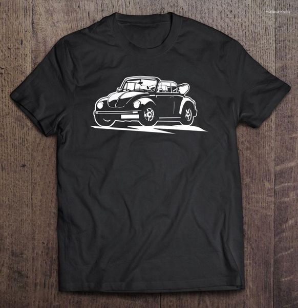 T-shirts pour hommes Beetle Type 1 voiture décapotable Oldtimer Herbie chemise Kawaii graphique Manga hommes vêtements T-Shirt Vintage