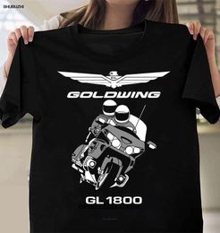T-shirts voor heren van betere kwaliteit Goldwing GL1800 Motocycles Men T-shirt Fashion T-shirt Men Katoen merk Teeshirt 230418