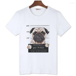 Hommes t-shirts BGtomato Bad Puggy drôle T-shirt hommes marque originale bonne qualité Cool été T-shirt Hip Hop Streewear hauts