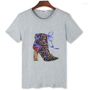 T-shirts pour hommes BGtomato beau t-shirt imprimé à talons hauts Design de Style créatif drôle T-shirt de marque originale hommes