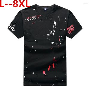 T-shirts pour hommes Big 10XL 8XL 6XL 5XL 4XL 2023 Chemise d'été Hommes Fahion Back Print Cotton Tshirt Funny Vintage Design High Quality Plus Size