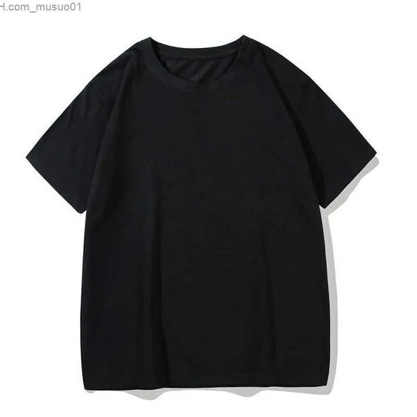 T-shirts pour hommes BIG PROMOTION Y2K Femmes coréennes Ins Fengri Harajuku Casual Commuter Polyvalent Pull Top Solid Loose T-shirtL2402