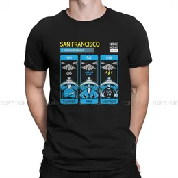 T-shirts pour hommes Big Trouble In Little China Film San Francisco t-shirt Vintage adolescent haute qualité surdimensionné col rond manches courtes