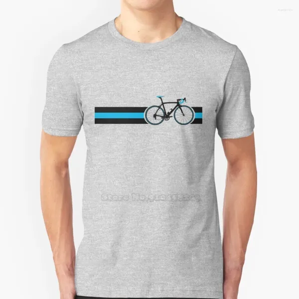 Camisetas para hombre, camiseta con estampado divertido del equipo Sky a rayas de bicicleta para hombre, estilo Hip Hop informal de verano 100, Top Retro Vintage más genial