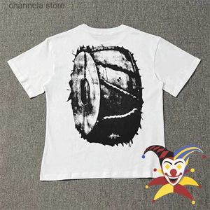 Heren T-shirts Zwarte Print Muziekalbum T-shirt Mannen Vrouwen Beste Kwaliteit Tee T-shirt T240218