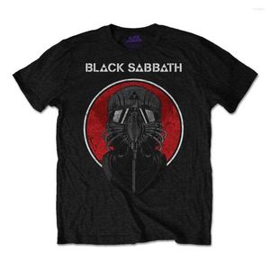T-shirts pour hommes Chemise noire Sabbath T-shirt pour hommes Live 14
