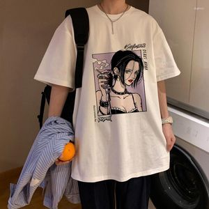 T-shirts pour hommes pierres noires NANA Osaki T-shirts personnalisés femmes vêtements de créateurs cadeau été mode décontracté coton surdimensionné gothique