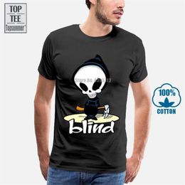 T-shirts pour hommes Blind Skateboard Extreme Sportive Black T-shirt S à 4XL2681