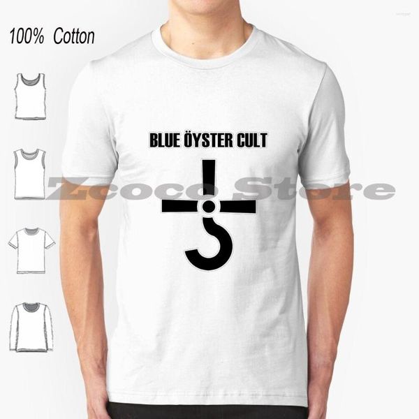 T-shirts pour hommes Blue Oyster Cult Shirt Coton Confortable de haute qualité