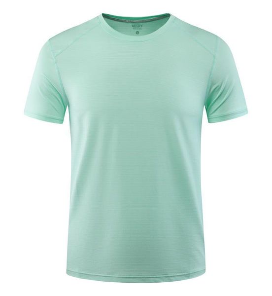 T-shirts pour hommes Bleu Running Compression à séchage rapide Sport Fitness Gym Shirts Football Maillot pour hommes Vêtements de sport pour hommes