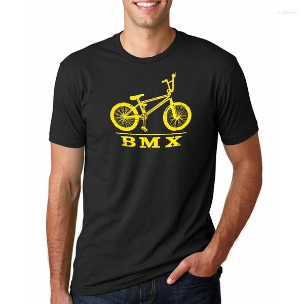 T-shirts pour hommes BMX Biker T-shirt Rad Skyway Mongoose Retro Bicycle Cool Mountain Blue Tee Funny Tops Unisex