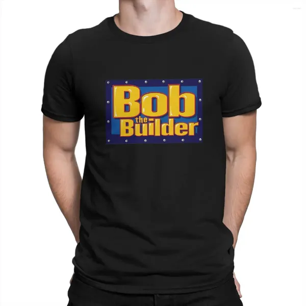 Camisetas para hombre Bob The Builder, camiseta famosa, camisetas para hombre, Blusas, camisa de poliéster para hombre