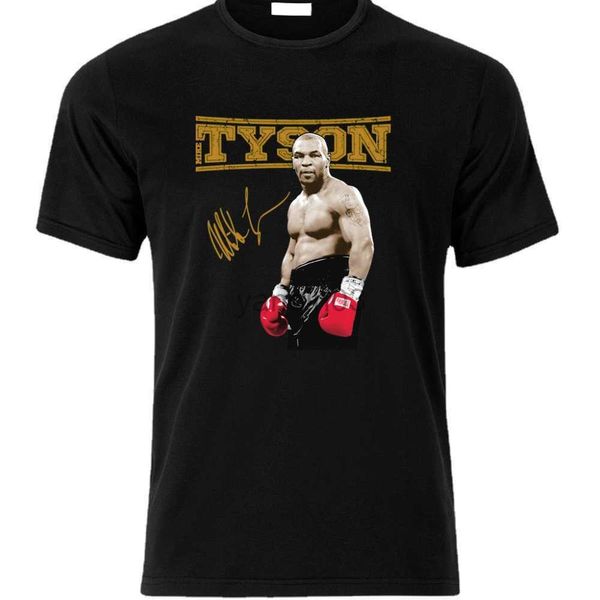 T-shirts pour hommes Champion de boxe Mike Tyson Fan de boxe Iron Mike T-shirt pour hommes d'été en coton à manches courtes T-shirt à col rond Nouveau S-3XL J230602