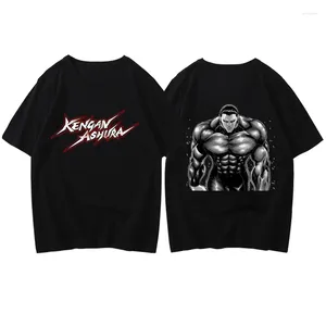 T-shirts pour hommes Boxing Fighter Anime Fans Imprimé Muscle Hommes T-shirt Kengan Ashura Ohma Tokita Graphique Otaku Tshirt Mode Mâle Tees