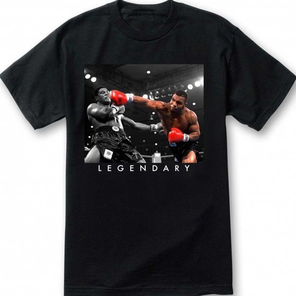 T-shirts pour hommes Boxe T-shirt de fan de boxe légendaire Mike Tyson. T-shirt d'été en coton à manches courtes pour hommes à col rond Nouveau S-3XL J230602