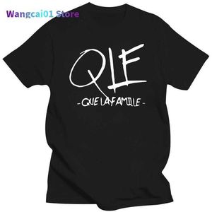 Heren T-shirts Jongen en meisje T-shirt Personalise Chantr Qlf Que La Famil Chanson Musique N007 Summer Short-sev Tee Ropa Hombre Camisetas 0301H23