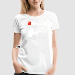 Hommes T-shirts Marque-Vêtements Hop Taille Lâche Équipe Benelli Sguns T-shirt Sans Boucle Pour Hommes T-shirt Coton Classique