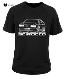 T-shirts T-shirts Merk kleding T-shirt Casual print T-shirt Harajuku Men Top T-shirt Scirocco MK2 Oldschool Car Fans Design T-shirt 230426