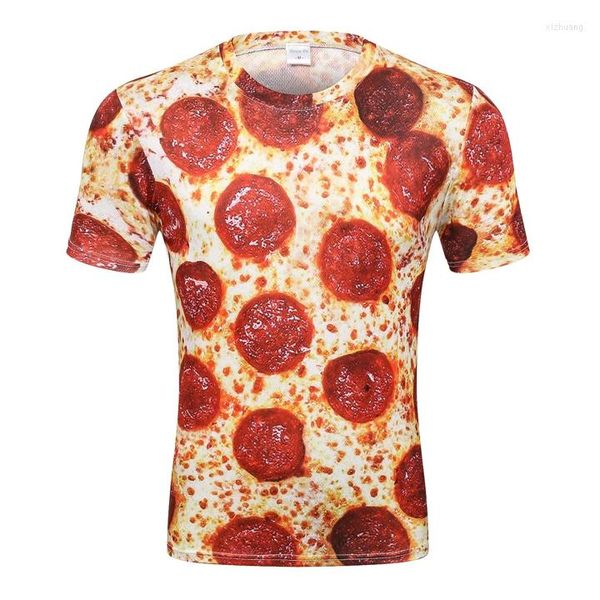 Männer T Shirts Marke Pizza Hemd Männer 3d T-shirt Lebensmittel Graffiti Gedruckt T-shirt Lustige Fit Sexy Herren Kleidung Casual top 2023
