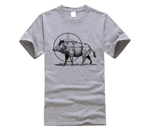 Heren T-shirts Branduitverkoop 100 % katoenen ferel varkenswear Wild Javelina T-shirt grafische shirtsmen's mannen