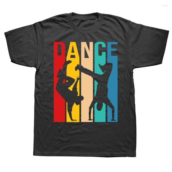 T-shirts pour hommes Breakdance Dance Breakdance Summer Style Graphic Cotton Streetwear Short Sleeve Birthday Gifts T-shirt Mens Clothing