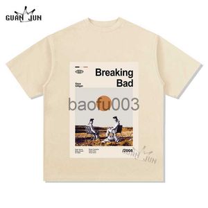 Heren T-shirts Breaking Bad Chemistry Walter Unisex T-shirt Heren T-shirt Street Style Vrouwen Tops Katoenen T-shirt Oversized Tees Harajuku Kleding J230807